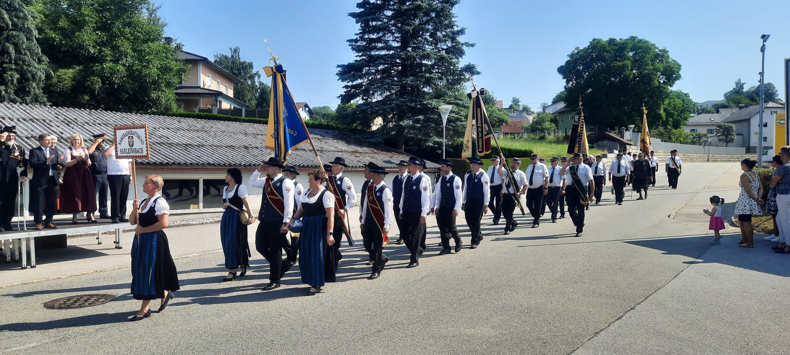KB_Sarleinsbach_Ausrueckung_Hofkirchen_150Jahre_002
